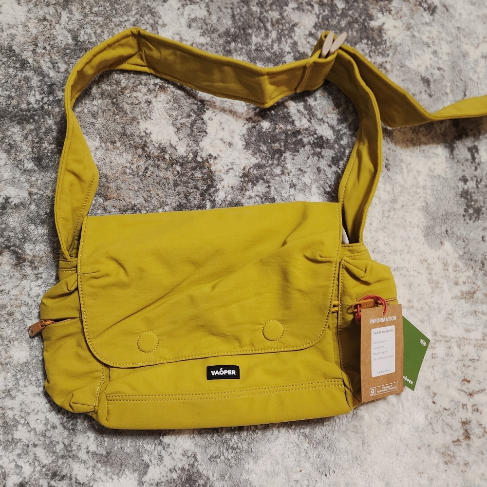 Yellow Women's Messenger Bag 15 X 9